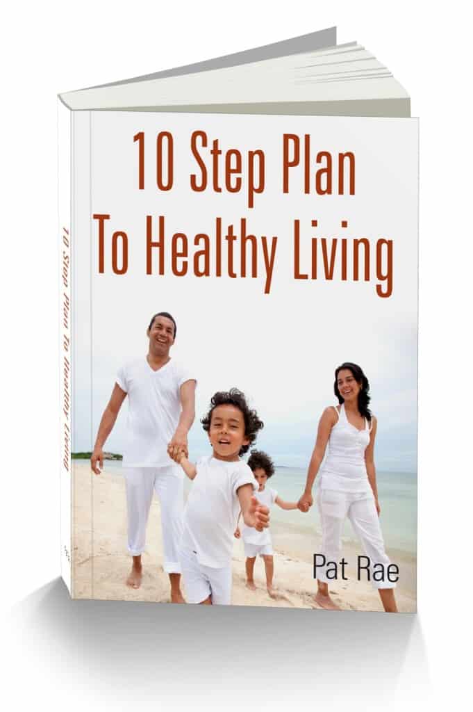 10 Step Plan To Healthy Living-Book Cover 3D
