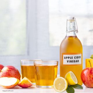 Apple Cider Vinegar and lemon Juice