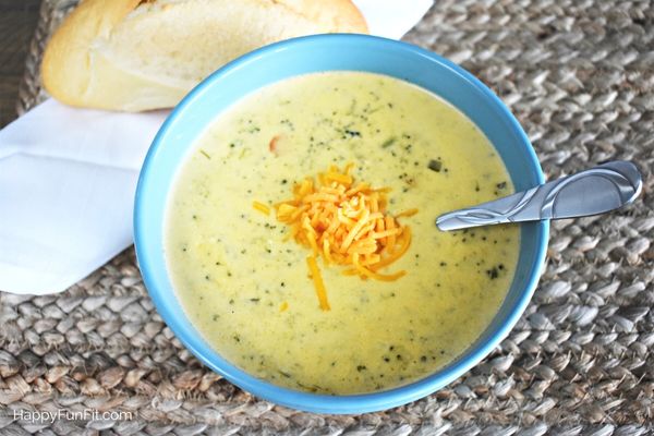 Broccoli and Cheddar soup Recipe