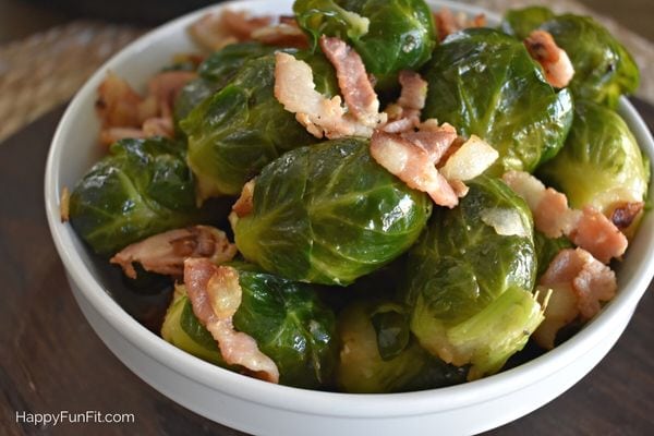 Instant Pot Keto Brussels Sprouts and Bacon