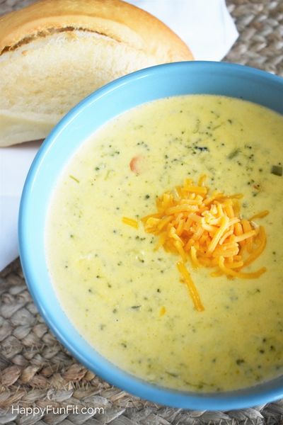 Instant Pot Broccoli and Cheese Soup