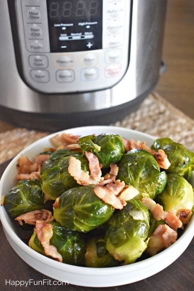 Instant Pot Brussels Sprouts and Bacon-bowl