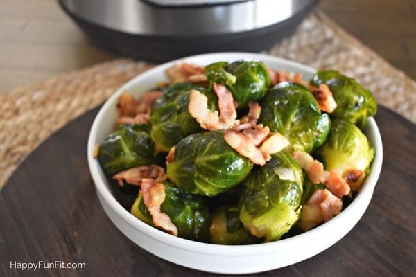 Instant Pot Brussels Sprouts and Bacon Recipe